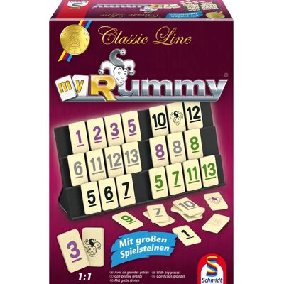 SCHMIDT Solitario - Jeu en solo classique jeu en bois portable pour voyager - Publicité SCHMIDT Solitario - Jeu en solo classique jeu en bois portable pour voyager - Publicité