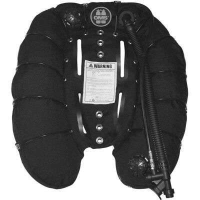 Oms Deep Ocean 45 Lb Wing Nero - Giletta di galleggiamento Oms Deep Ocean 45 Lb Wing Nero - Giletta di galleggiamento