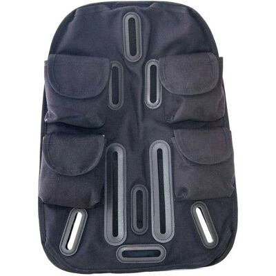 Protector dorsal Oms con bolsillos de lastre integrados - Almohadilla de espalda Protector dorsal Oms con bolsillos de lastre integrados - Almohadilla de espalda
