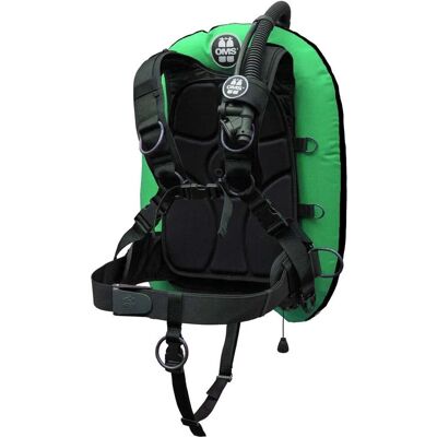 Chaleco de Flotabilidad Oms IQ Lite - 27 Lbs - Verde - Sistema de Tanque Único Chaleco de Flotabilidad Oms IQ Lite - 27 Lbs - Verde - Sistema de Tanque Único