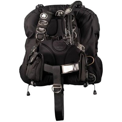 Oms Deep Ocean 2.0 Aleta BCD - Negro - Arnés ajustable Oms Deep Ocean 2.0 Aleta BCD - Negro - Arnés ajustable