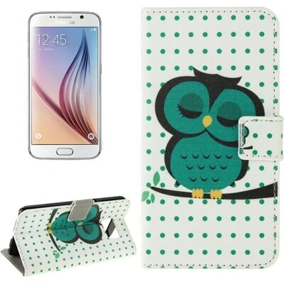 König Design - Galaxy S6 Dicke Eule - Kunstleder König Design - Galaxy S6 Dicke Eule - Kunstleder