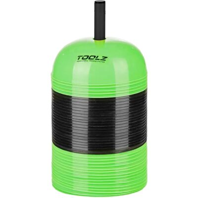 TOOLZ Modello - 40 coni di allenamento - Verde - Set di Marker TOOLZ Modello - 40 coni di allenamento - Verde - Set di Marker