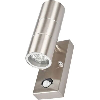 Lindby Eyrin Lampada da Parete Esterna - Sensore Acciaio Inox Lindby Eyrin Lampada da Parete Esterna - Sensore Acciaio Inox