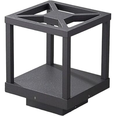 Lucande Lealand Lampada LED Esterna - Moderno Alluminio Nero Lucande Lealand Lampada LED Esterna - Moderno Alluminio Nero