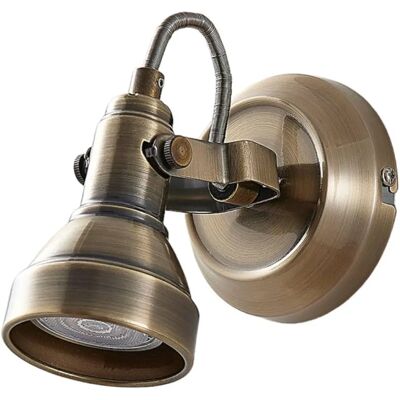 Lindby Perseas Wandleuchte - Antik Messing Wandleuchte - Wandlampe für Wohnzimmer Lindby Perseas Wandleuchte - Antik Messing Wandleuchte - Wandlampe für Wohnzimmer