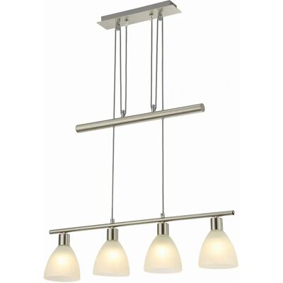Lindby Simeon Verstellbare Pendellampe - Klassische Glashüllen, Metallrahmen Lindby Simeon Verstellbare Pendellampe - Klassische Glashüllen, Metallrahmen