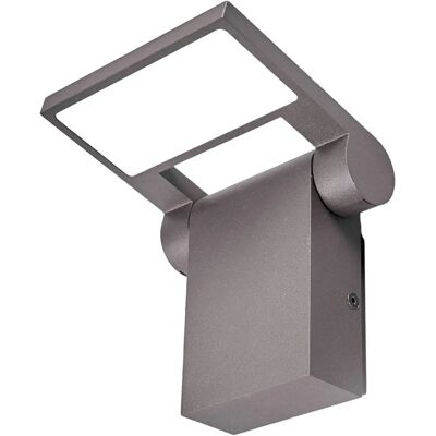 Lucande Applique Marius - Lampe murale moderne, gris Lucande Applique Marius - Lampe murale moderne, gris