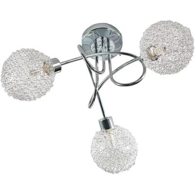 Lindby Ticino Moderne Deckenleuchte - 3 Lichter, Silber Lindby Ticino Moderne Deckenleuchte - 3 Lichter, Silber