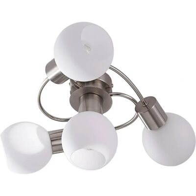 Lindby Ciala Deckenlampe - Modern 4-Licht Weißes Glas Lindby Ciala Deckenlampe - Modern 4-Licht Weißes Glas