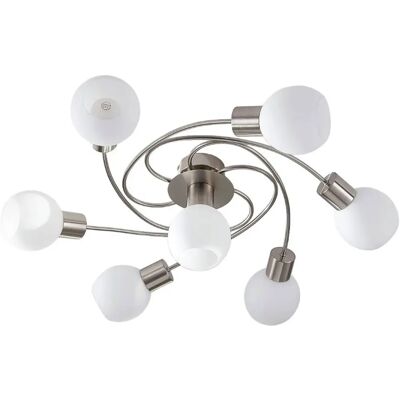 Lindby Ciala Moderne Hvid Loftlampe - 7 Lyskilder Lindby Ciala Moderne Hvid Loftlampe - 7 Lyskilder