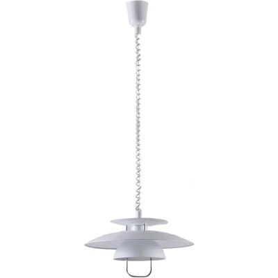 Lindby Nadija Biała Regulowana Lampa wisząca Lindby Nadija Biała Regulowana Lampa wisząca