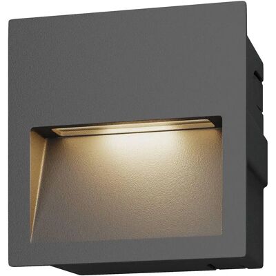 Lucande Loya Quadratische Wandlampe - Modern Aluminium IP54 Lucande Loya Quadratische Wandlampe - Modern Aluminium IP54
