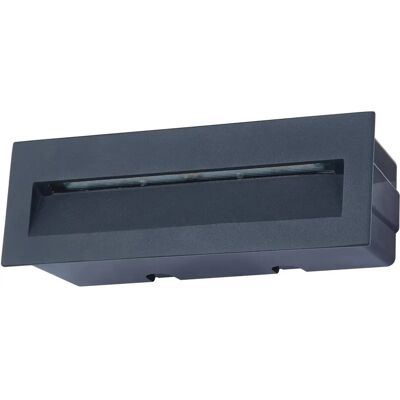 Lucande Loya Applique da Parete - Lampada Moderna in Alluminio Nero per Esterni Lucande Loya Applique da Parete - Lampada Moderna in Alluminio Nero per Esterni