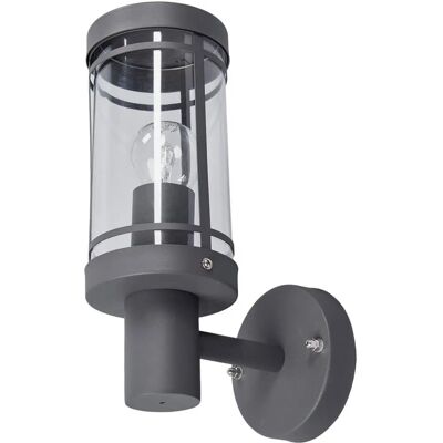 Lindby - Außenwandleuchte 'Djori' in Schwarz aus Stahl - Wandlampe Lindby - Außenwandleuchte 'Djori' in Schwarz aus Stahl - Wandlampe