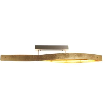 LUCANDE Elegancka złota lampa sufitowa - LED LUCANDE Elegancka złota lampa sufitowa - LED