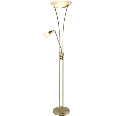 Lindby Felicia Stehlampe mit Leselicht - Modernes Design Lindby Felicia Stehlampe mit Leselicht - Modernes Design