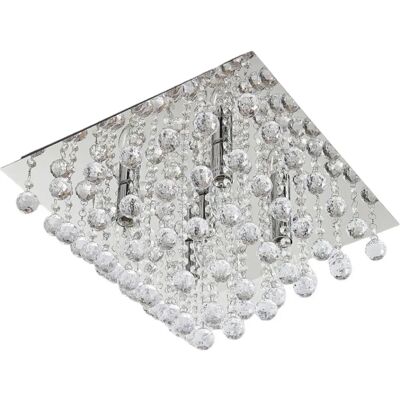 Lindby Modern Transparent 5-Arm Ceiling Lamp - Ceiling Light Lindby Modern Transparent 5-Arm Ceiling Lamp - Ceiling Light