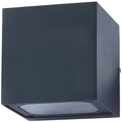 Lucande Merjem Applique Esterno LED - Grigio Moderno Lucande Merjem Applique Esterno LED - Grigio Moderno