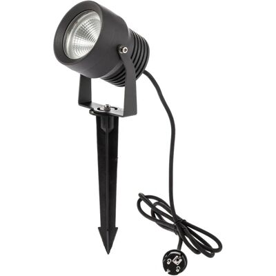 Lucande Irina Außen-LED-Spot - Modernes Aluminium Grau Lucande Irina Außen-LED-Spot - Modernes Aluminium Grau