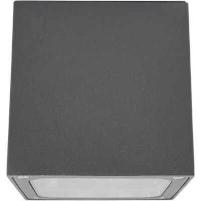 Lucande Tanea - Modern Outdoor Ceiling Light - Grey - IP54 Lucande Tanea - Modern Outdoor Ceiling Light - Grey - IP54