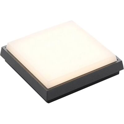 Lucande Amra LED Outdoor Ceiling Light - Dark Grey Lucande Amra LED Outdoor Ceiling Light - Dark Grey