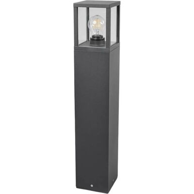 Luce esterna nera Lucande - Modello Klemens per giardino, ingresso, balcone Luce esterna nera Lucande - Modello Klemens per giardino, ingresso, balcone