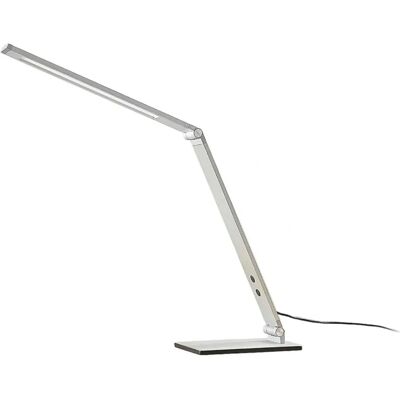 Lucande Nicano Moderne Graue Aluminium LED Tischleuchte Lucande Nicano Moderne Graue Aluminium LED Tischleuchte