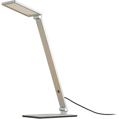 Lucande Resi - Modern Gray Aluminum LED Desk Lamp - Table Light Lucande Resi - Modern Gray Aluminum LED Desk Lamp - Table Light