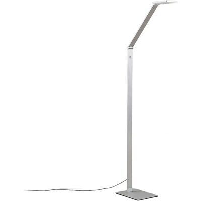 Lucande Resi Stehlampe - Modernes Grau - LED-Leseleuchte Lucande Resi Stehlampe - Modernes Grau - LED-Leseleuchte