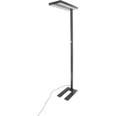 Arcchio Logan Basic LED Stehlampe - Modernes Schwarz Aluminium Büro Licht Arcchio Logan Basic LED Stehlampe - Modernes Schwarz Aluminium Büro Licht