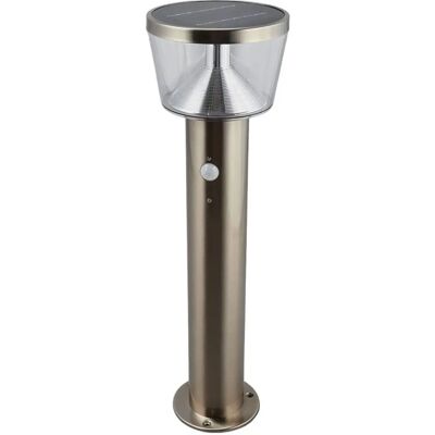 Lindby Antje Lampada Solare LED per Giardino - Acciaio Inox, Sensore di Movimento, Moderna Lindby Antje Lampada Solare LED per Giardino - Acciaio Inox, Sensore di Movimento, Moderna
