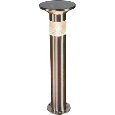 Lindby Jalisa Solar LED Garden Light with Sensor - Stainless Steel - Outdoor Lindby Jalisa Solar LED Garden Light with Sensor - Stainless Steel - Outdoor