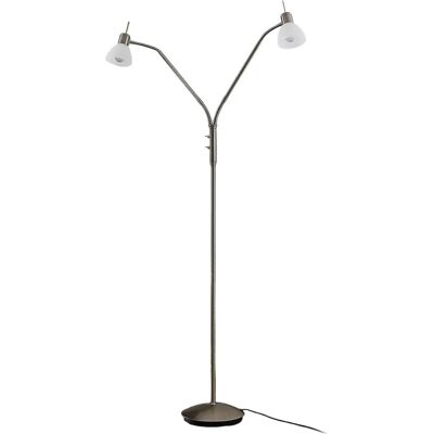 Lindby Gwendolin Lámpara de pie - Gris Moderno 2 E14 Lindby Gwendolin Lámpara de pie - Gris Moderno 2 E14