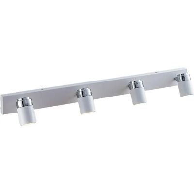 Lindby Kardo Ceiling Light - Modern White Metal IP44 4 GU10 Lindby Kardo Ceiling Light - Modern White Metal IP44 4 GU10