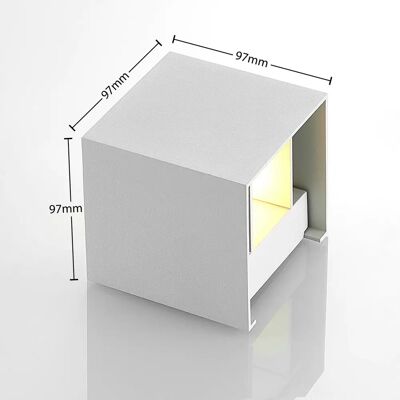 Arcchio Weiße Zuzana Wandleuchte - Modern, Verstellbar, G9 Arcchio Weiße Zuzana Wandleuchte - Modern, Verstellbar, G9