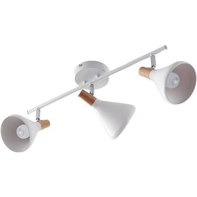 Lindby Deckenlampe - Modern Weiß Metall 3-flammig - Wohnzimmer Lindby Deckenlampe - Modern Weiß Metall 3-flammig - Wohnzimmer