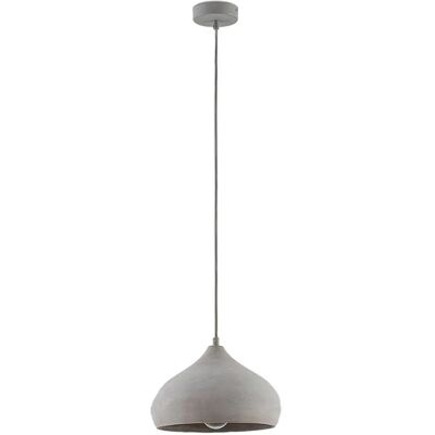 Lampa wisząca betonowa Morton - Nowoczesny styl industrialny - Salony i jadalnie Lampa wisząca betonowa Morton - Nowoczesny styl industrialny - Salony i jadalnie