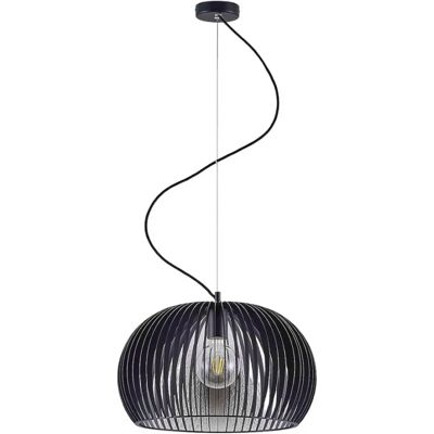 Lindby - Lampa wisząca Jusra - Czarna - E27 - Kuchnia/Pokój Lindby - Lampa wisząca Jusra - Czarna - E27 - Kuchnia/Pokój