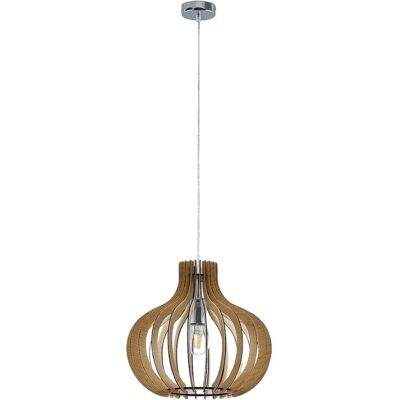 Lindby - Träkulorhänglampa 'Sina' - E27 - 35cm Lindby - Träkulorhänglampa 'Sina' - E27 - 35cm