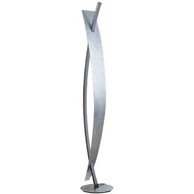Lucande - LED Stehlampe 'Marija' Silber Modern 140cm - Stehlampe Lucande - LED Stehlampe 'Marija' Silber Modern 140cm - Stehlampe