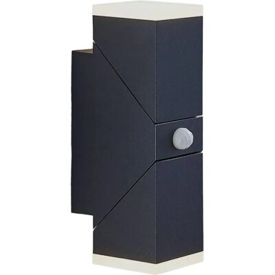 Lindby Sally Vägglampa - Modern LED-utomhusljus med sensor Lindby Sally Vägglampa - Modern LED-utomhusljus med sensor