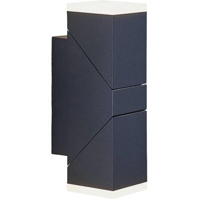 Lindby Sally Lámpara de Pared LED Exterior - Aluminio, 2 Lámparas Lindby Sally Lámpara de Pared LED Exterior - Aluminio, 2 Lámparas