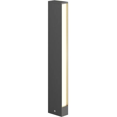 Lucande Lirka Outdoor LED Light - Modern Gray 2-Lamp Lucande Lirka Outdoor LED Light - Modern Gray 2-Lamp