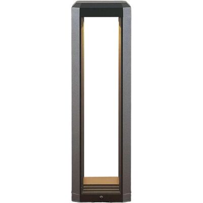 Lucande Fery Szara lampa ścienna zewnętrzna - Nowoczesne oświetlenie zewnętrzne Lucande Fery Szara lampa ścienna zewnętrzna - Nowoczesne oświetlenie zewnętrzne