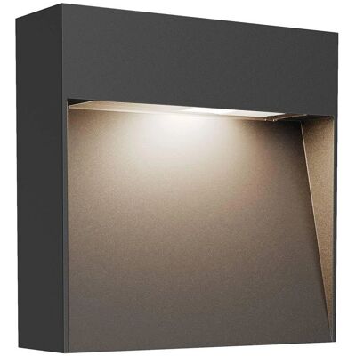Lucande Außenwandleuchte Noreia Modern Grau Aluminium 1 Flamme G9 Lucande Außenwandleuchte Noreia Modern Grau Aluminium 1 Flamme G9