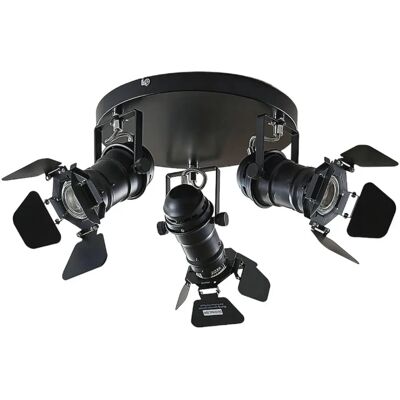 Lindby Deckenlampe Tilen - 3 GU10 - Schwarz - Deckenleuchte Lindby Deckenlampe Tilen - 3 GU10 - Schwarz - Deckenleuchte