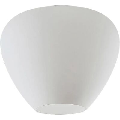 Lindby Biała szklana lampa sufitowa - Nowoczesne oświetlenie Lindby Biała szklana lampa sufitowa - Nowoczesne oświetlenie