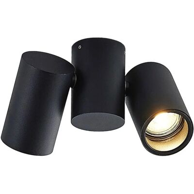 Arcchio Gesina taklampa - Justerbara spotlights - Svart Arcchio Gesina taklampa - Justerbara spotlights - Svart