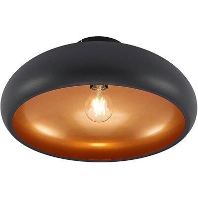 Lindby Gerwina Nowoczesne Czarna Złota Lampa Sufitowa Lindby Gerwina Nowoczesne Czarna Złota Lampa Sufitowa
